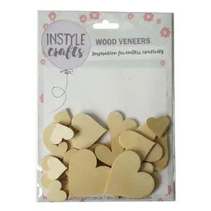 Custom Laser Cut Wooden Scrapbook Party Decorations Love heart shape Decor wooden mini Craft for kids