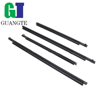 Joint d'étanchéité extérieur de vitre de porte noir pour 4Runner 1995-2002 68161-35010 68162-35010 68163-35010 68164-35010, garniture de moulure de fenêtre
