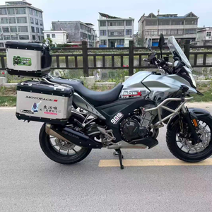 Used Hengjian 500X Adventure <b>Bike</b> with Full Configuration. Twin-cylinder Water-cooled <b>Engine</b>, Front & Rear Disc Brakes, - Product Image 1
