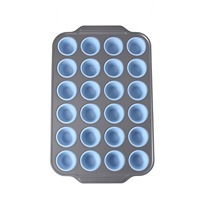 Moule à œufs en silicone, ensemble de cuisson 24 cavités (6 tasses), revêtement antiadhésif, réutilisable, écologique, pour four, cuisson et pâtisserie, vente en gros