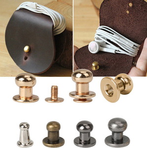Rắn brass bóng đầu đinh tán núm đinh tán đinh tán hợp kim vòng đầu Nút Đinh Tán đinh tán - Product Image 5
