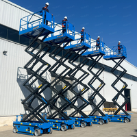 Meilleure Vente : Échelle Élévatrice Électrique Hydraulique pour Mécanicien - Construction Métallique, Capacité 2 Personnes, Vitesse 20/17 Sec