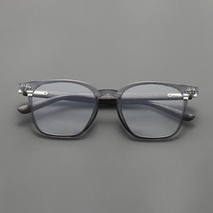 <span class=keywords><strong>0365</strong></span> haute valeur artistique plat cadre lunettes nouveau japonais coréen rétro bois Grain hommes femmes myopie cadres Rectangle diamant - Product Image 2