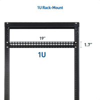 ZOERAX PXJ-PBLXJ-PH410-TKC6 24 Port Rack-Mounted STP Blank Fiber Optic Patch Panel 24pcs Shielded Cat6 Coupler.