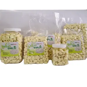 Garlic Cloves Peeled Garlic For Sale Normal White Garlic 10kg Mesh Bag