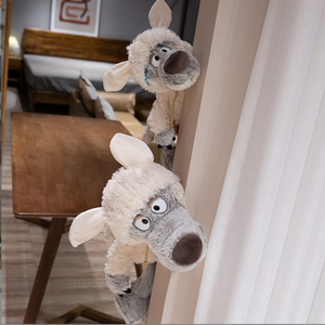 Peluche personnalisée Loup en peau de mouton, jouet en peluche doux, poupée de dessin animé, jouet animal mignon et amusant pour cadeau et décoration intérieure - Product Image 2