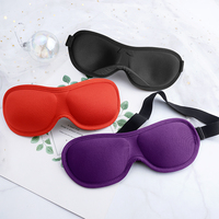 Masque de sommeil respirant 3D pour les yeux, masque de sommeil pour les dormeurs latéraux, femmes et hommes, masque de sommeil bloquant la lumière avec sangle réglable