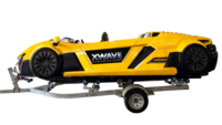 Jet ski de luxe en fibre de verre avec 5 sièges pour moteur hors-bord 4 temps, vitesse maximale 55 km/h, pour les sports nautiques et les loisirs