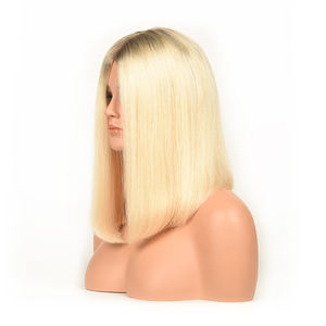 Peluca Médica de Cabello Virgen Rubio con Frente de Encaje sin Pegamento, Pelucas de Encaje Suizo HD para Mujeres Blancas, Pacientes con Cáncer, Pérdida de Cabello, Alopecia, Elástica - Product Image 4