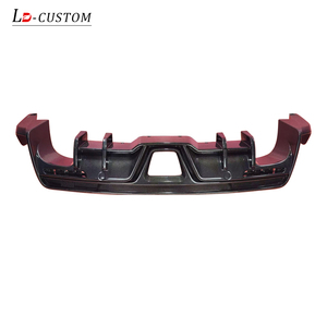 Convient pour la modification et l'amélioration de la <span class=keywords><strong>Toyota</strong></span> GR Supra A90, lèvre arrière, pare-chocs arrière et aileron arrière en fibre de carbone de style TO. - Product Image 1