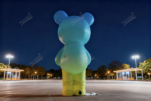 Orso Gonfiabile Pubblicitario Personalizzabile con Luci LED Zhenmei, Modello Gonfiabile per Eventi/Festività e Grandi Inaugurazioni - Product Image 5