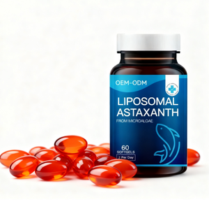 Kapsul Softgel Astaxanthin Murni Berkualitas Tinggi WrightLife OEM 10mg 60 Kapsul untuk Perawatan Kulit Dewasa - Product Image 3