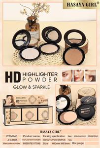 <span class=keywords><strong>HASAYA</strong></span> <span class=keywords><strong>GIRL</strong></span> HD ไฮไลท์เตอร์ พาวเดอร์ โกลว์&สปาร์คเคิล ชิมเมอร์ เฟซ ไฮไลท์ เมคอัพ ติดทนนาน ไบรท์เทนนิ่ง คอสเมติกส์ ขายส่งจำนวนมาก - Product Image 5