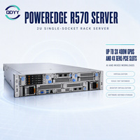 Serveur rack Dell PowerEdge R570 2U haute performance à processeur unique avec processeur Intel Xeon, DNS, MySQL, Nginx, Linux, Windows