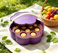 Boîte cadeau en papier écologique haut de gamme, à clapet, avec dorure à chaud, personnalisée, rigide, pour emballage alimentaire, de snacks et de produits festifs