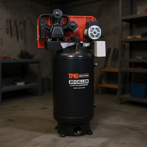 Compresor de Aire Industrial Tmg de 80 Galones, 7.5 Hp, Eléctrico, Estacionario, con Tanque Vertical para Uso Industrial - Product Image 2