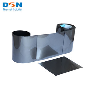 32um 180mm largeur Résiste À des flexions répétées forme <span class=keywords><strong>grafeno</strong></span> grafoil feuille de graphite - Product Image 1