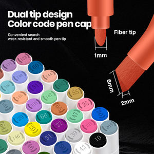 Kit de marqueurs pinceaux à peinture acrylique en gros <span class=keywords><strong>Artistro</strong></span> – Marqueurs acryliques imperméables à encre acrylique pour le dessin artistique - Product Image 2