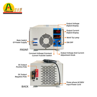 Vente directe d'usine Alimentation électrique réglable CC haute précision 380V en entrée 140V 50A 5000W/6000W/7000W pour les tests expérimentaux