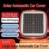 Funda Automática para Auto con Energía Solar, Portátil, Compacta, Universal, Impermeable, para Todas las Estaciones, con Control Remoto