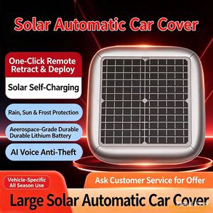 Copertura <span class=keywords><strong>Auto</strong></span> Solare Automatica, Telo Copriauto <span class=keywords><strong>Universale</strong></span> Portatile Compatto Impermeabile per Tutte le Stagioni con Telecomando - Product Image 4