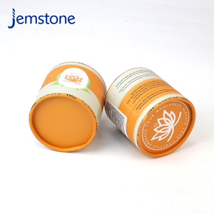 Diseño libre 100% reciclado Biodegradable cartón cilindro papel tarro embalaje caja redonda tubo de papel - Product Image 5