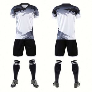 Camiseta de Fútbol Unisex al por Mayor, Tallas Grandes, Secado Rápido, Impresión por Transferencia de Calor, Malla de Poliéster Transpirable de 220G - Product Image 3