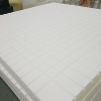 Colchón plegable personalizado de espuma viscoelástica de carbón de bambú para adultos, colchón de tres pliegues para invitados, futón japonés