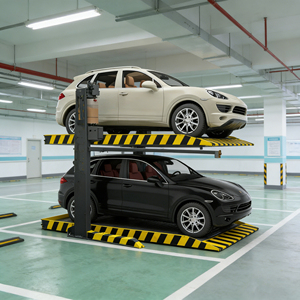 Ascenseur de stationnement à deux niveaux approuvé par l'industrie de Maihaisheng offrant un retour sur investissement maximal pour les garages - Product Image 2