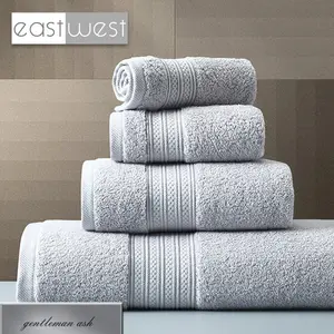 Отель банное полотенце поставщик 100% хлопок 16s махровые петли Спираль белый роскошный отель полотенце для рук Мочалка для продажи