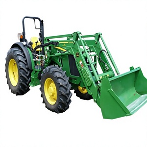 รถแทรกเตอร์เกษตรมือสองคุณภาพสูง ปี 2024 รุ่น 5105M พร้อมที่ตักด้านหน้า - Product Image 1