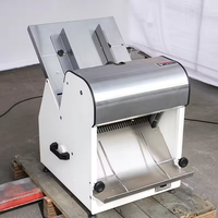 Trancheuse à pain commerciale automatique, machine à couper le pain grillé, machine à trancher le pain