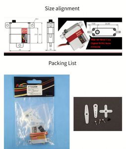 HS-125MG Thin Metal Wing Servo Electric <b>Lock</b> Anti-Heft Door RC Motor Components Similar Corona Quadcopter Charging Tools - Product Image 3