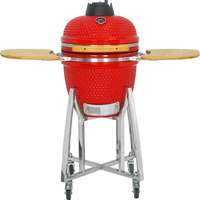 SEB KAMADO Fabricants de grils à charbon de céramique de 18 pouces Kamado Bono Grills jetables de cuisine