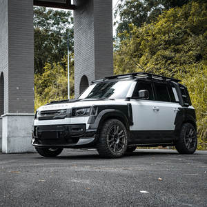 Piezas de carrocería de modificación de coche, kits de bengalas de guardabarros de fibra de carbono, ceja de rueda de cuerpo ancho para <span class=keywords><strong>Land</strong></span> <span class=keywords><strong>Rover</strong></span> <span class=keywords><strong>Defender</strong></span> 2023 2024 - Product Image 5