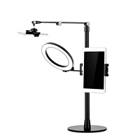Lumière d'appoint à LED pour téléphone portable avec lampe de bureau pour maquillage pour la diffusion en direct et la diffusion