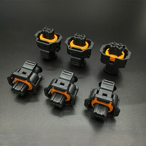 Conector impermeable para coche de 2 orificios, macho y hembra, juego completo, directo de fábrica, DJ7021- 3.5-21 - Product Image 1