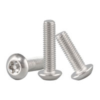 Vis de sécurité Torx à tête cylindrique en acier inoxydable SUS304/316, anti-effraction, métriques M3-M12, qualité industrielle