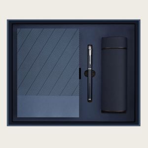 Promotion: Customizable Logo 3-in-1 A5 Notebook+Signature Pen+Insulated Cup Business Office Supplies Gift Set - Product Image 1