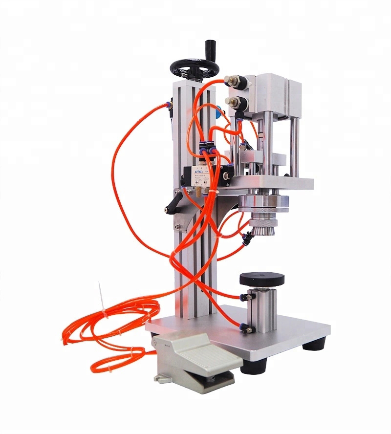 ЮТК LTX-80 Пневматический обжимной инструмент укупорочная машина для парфюмерных флаконов хороший продукт