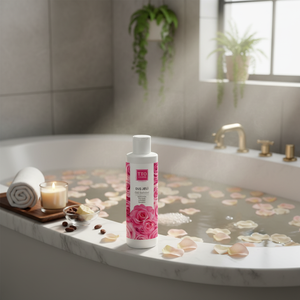 Gel Douche TTO Clinic Rose Garden 250ml Hydratant Nourrissant Rafraîchissant au Beurre de Cacao, Vitamine E, Niacinamide et Panthénol - Product Image 3