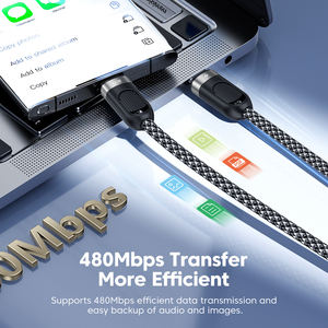 <span class=keywords><strong>สาย</strong></span><span class=keywords><strong>ชาร์จ</strong></span> Toocki Safe พร้อมชิป Smart Shunt ในตัว รองรับการชาร์จเร็ว 60W PD แบบ USB-<span class=keywords><strong>C</strong></span>-L ช่องเสียบคู่ สำหรับการใช้งานร่วมกัน - Product Image 5