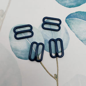 อุปกรณ์ฮาร์ดแวร์ชุดว่ายน้ำแบบขายส่งตามสั่งทุกขนาด แหวนบิกินี่ 8 วง แหวนโลหะสำหรับบรา แหวนสไลเดอร์สำหรับชุดว่ายน้ำ - Product Image 1