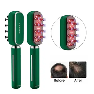 Pente profissional do laser do crescimento do cabelo Red Therapy Plasma Combs Scalp Relax Massager Hair Scalp Massage Comb