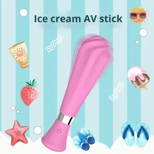 LoveSeek Damen Eiscreme-<span class=keywords><strong>Vibrator</strong></span> AV-Massagegerät Erwachsenen-Sexspielzeug Orgasmus-<span class=keywords><strong>Masturbator</strong></span> 40 Vibrationspunkte Modell Großhandel - Product Image 5