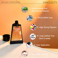 Kit d'extension d'ongles en gel UV non toxique de 15 ml en gros avec lampe LED pour usage professionnel en salon ou DIY, application facile, semi-permanent