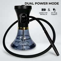Kit Chicha Électrique Intelligente 2026 Premium E-Shisha avec Bobine Remplaçable Longue Durée Sans Charbon Logo Personnalisé Vente en Gros