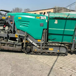 Pavimentadora Vogel Super 800 Mini Alemana de Segunda Mano Original de Alta Calidad - Capacidad de Tolva de 5.8t, Producción de 300t/h, Orugas Duraderas - Product Image 1