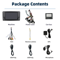 Autoradio 2 Din Android pour Mercedes Benz Classe M Ml W164 X164 Ml350 Ml300 Gl500 Ml320 Ml280 Gl350 Gl450 Multimédia Stéréo