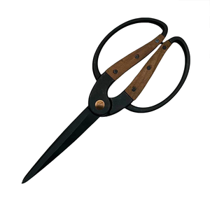 符合人体工程学的木柄盆景剪刀热卖工业不锈钢刀片用于花园修剪的工厂价格为DIY - Product Image 3